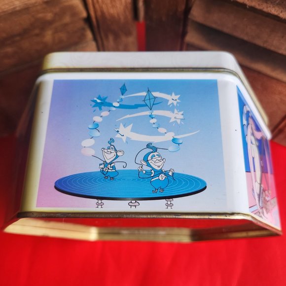 Willy Wonka Embossed Limited Edition Hexagonal Gift Tin Nerds Runts Laffy Taffy - Picture 2 of 7